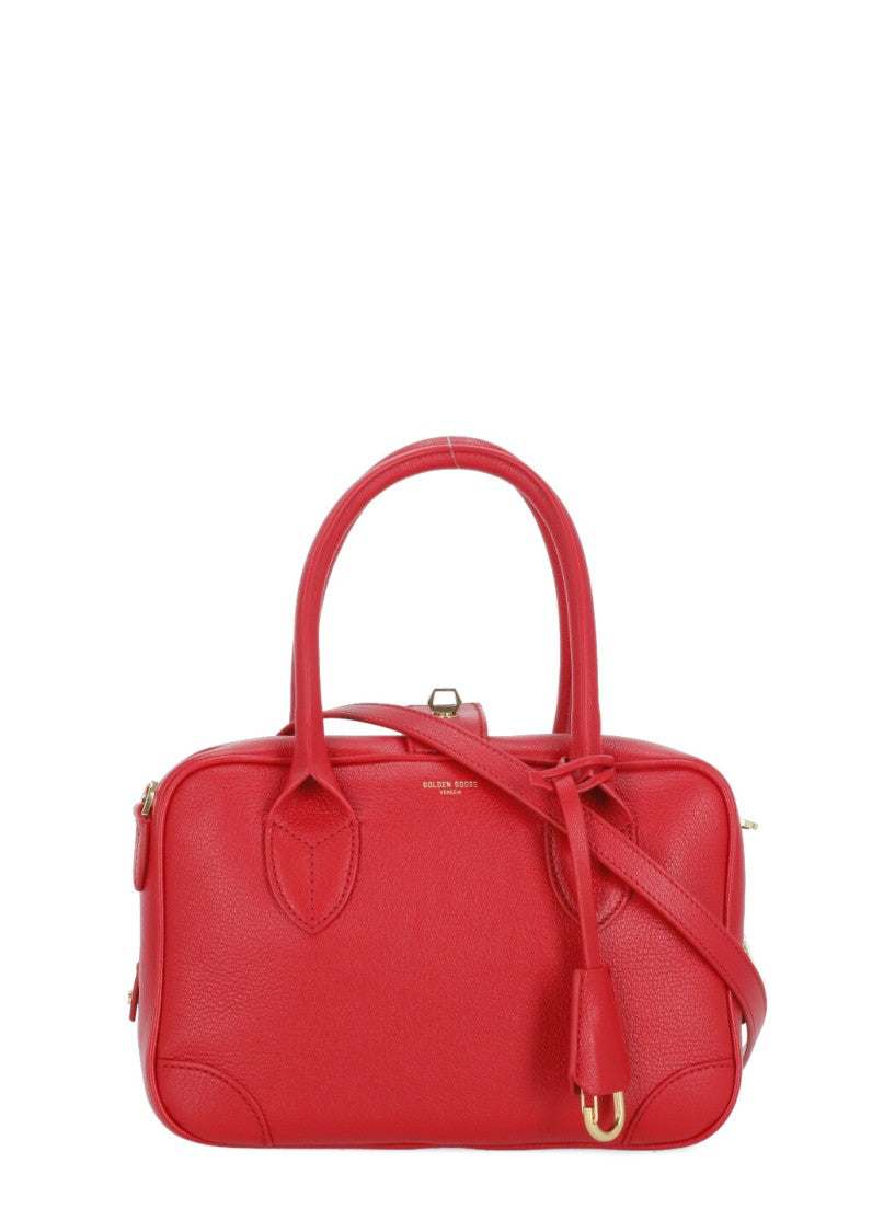 Golden Goose Structured Leather Vita Bag With Interlocking Fastening