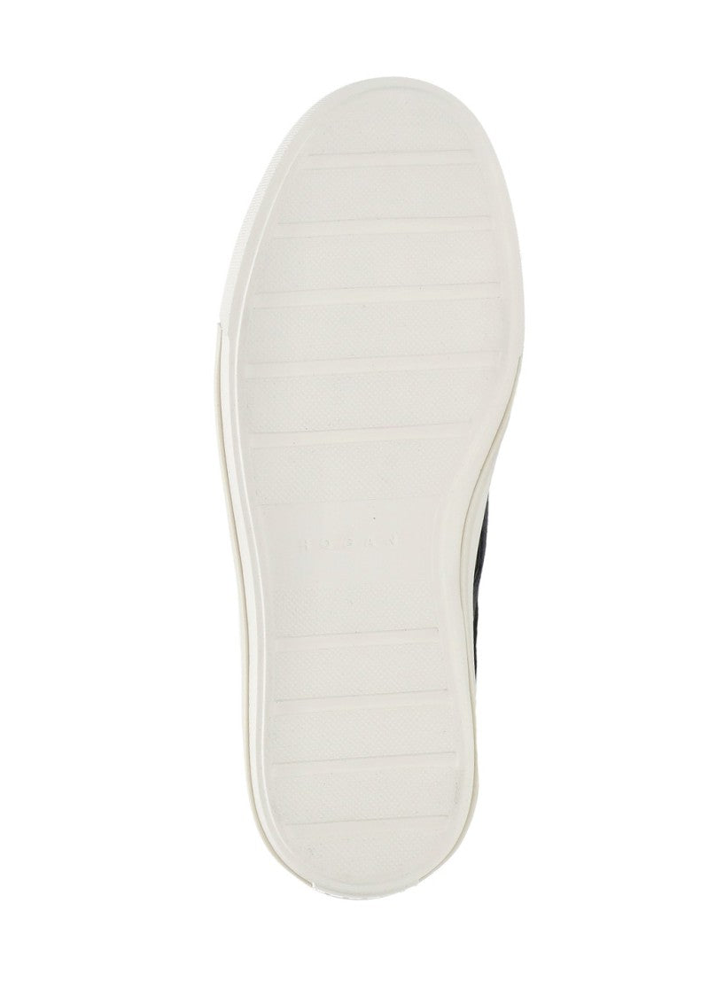 Hogan Blue H691 Suede Sneakers