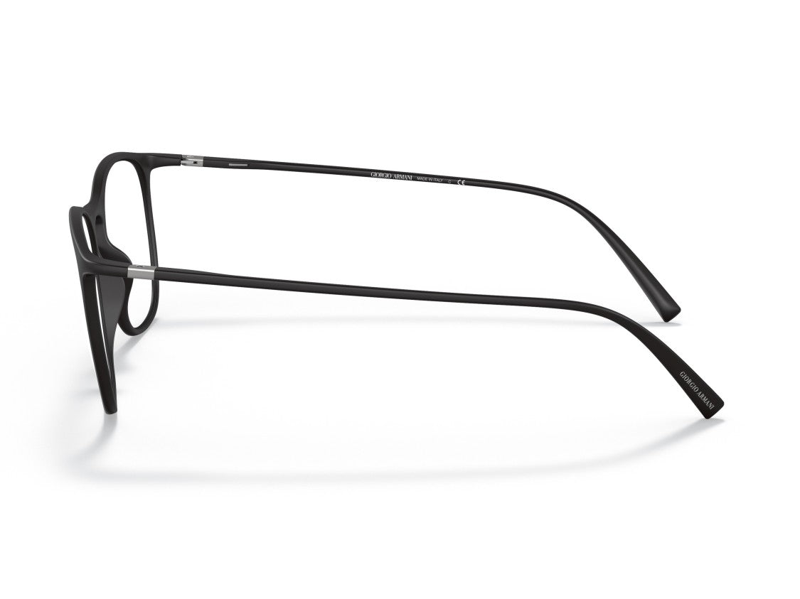 Giorgio Armani Black 0Ar7202 Matte Nylon Square Eyeglasses