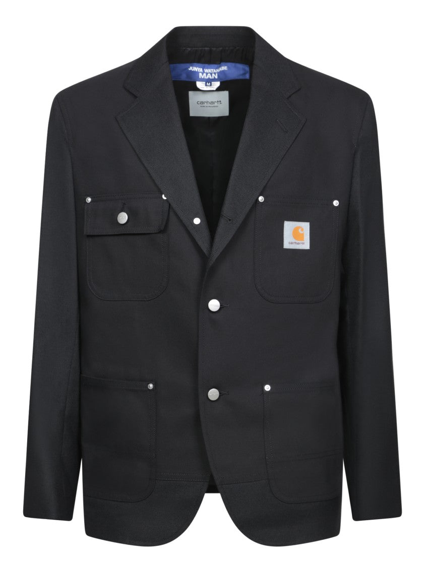 Junya Watanabe Tailored Black Wool Blazer