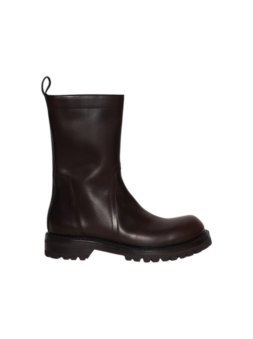 Rick Owens Army Creeper Boot Brown