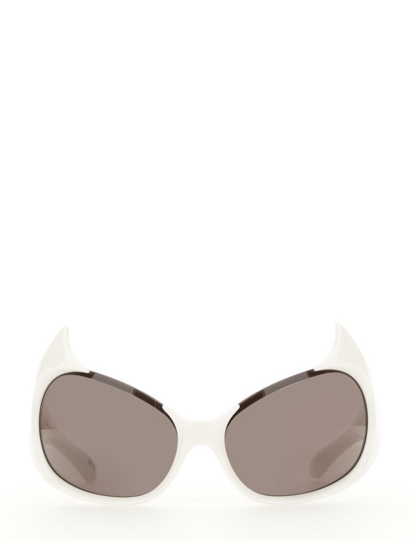 Balenciaga Cat-Eye Sunglasses With Distinct Side Logo
