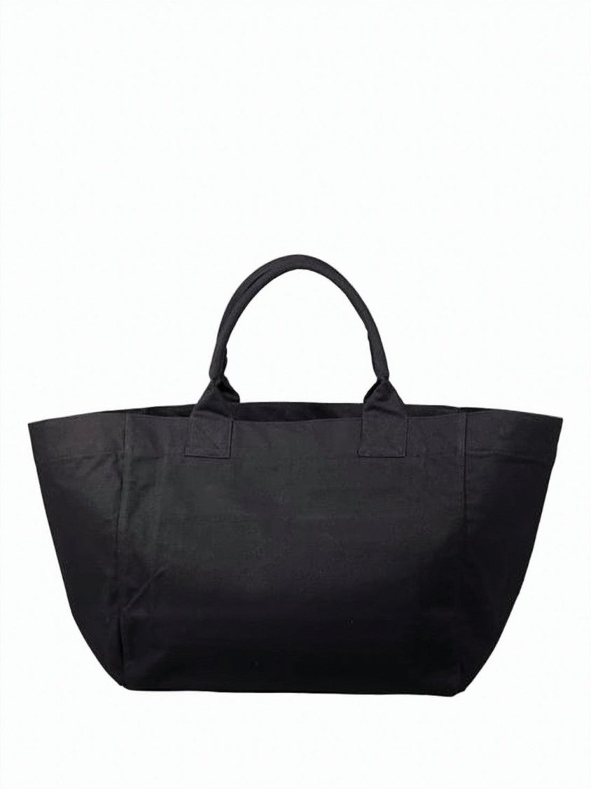 Ganni Spacious Black Tote Bag
