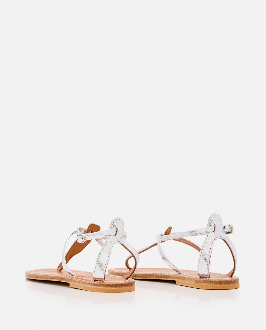 K Jacques St Tropez Buffon Leather Sandal