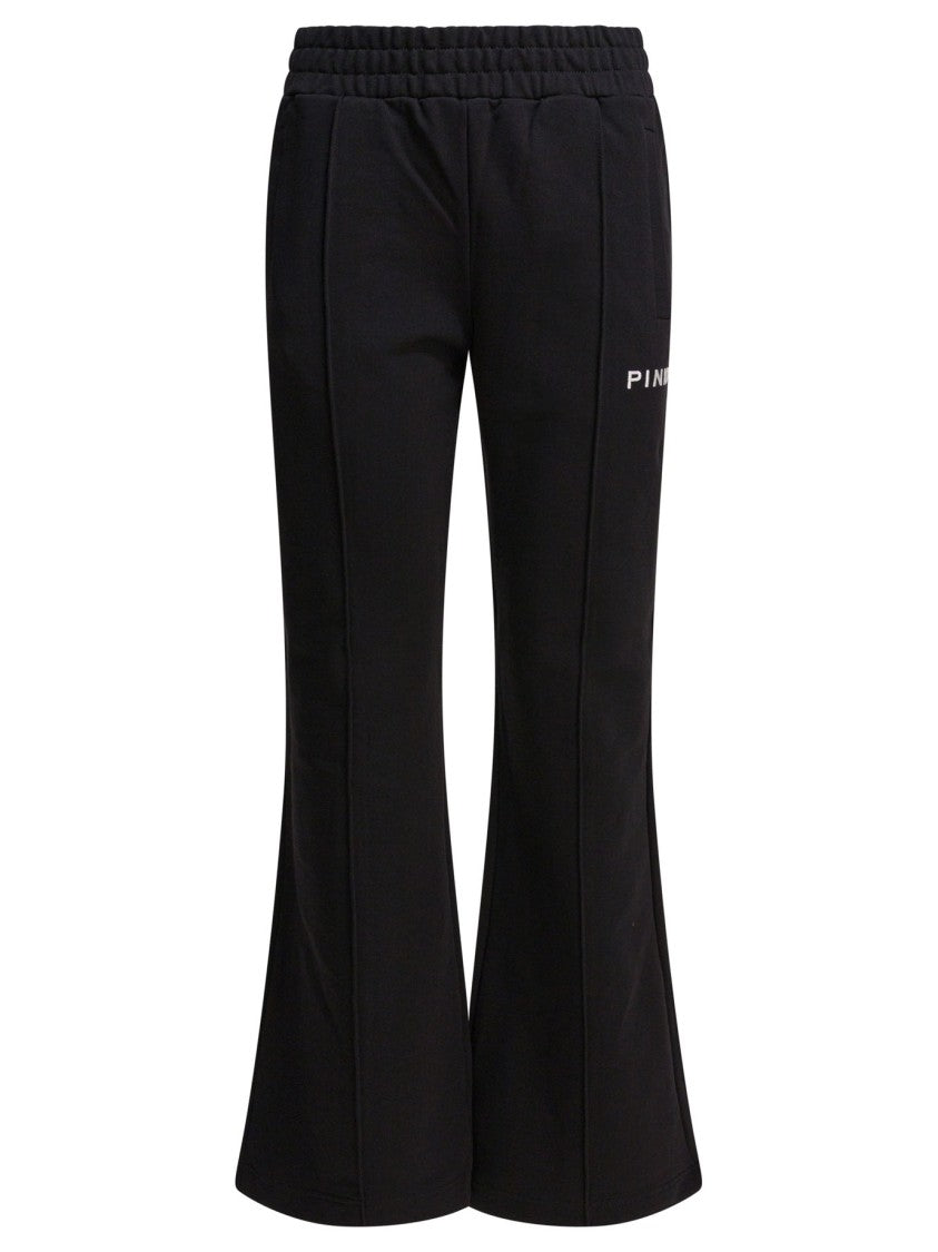 Pinko Flared Trousers With Subtle Seam Detailing