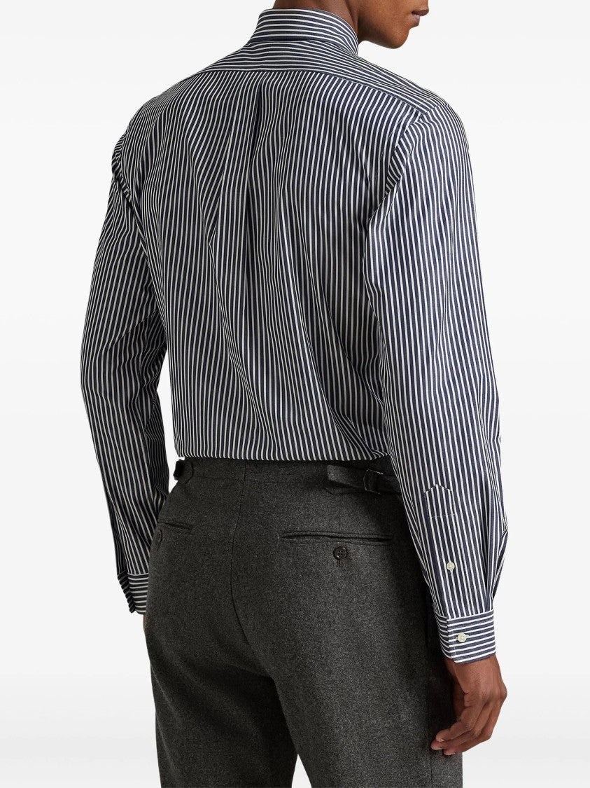 Polo Ralph Lauren Sport Shirt Tailored Vertical Stripe Shirt