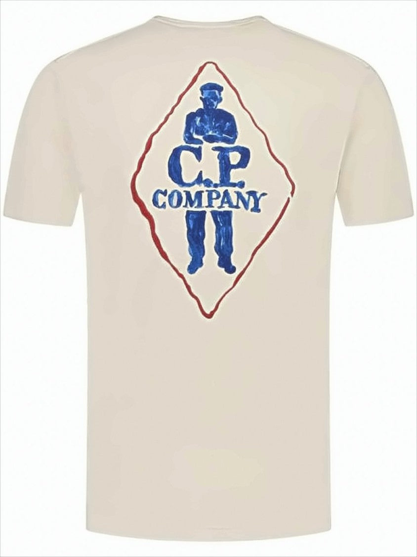 C.P. Company Short-Sleeve T-Shirt With Graphic Emblem