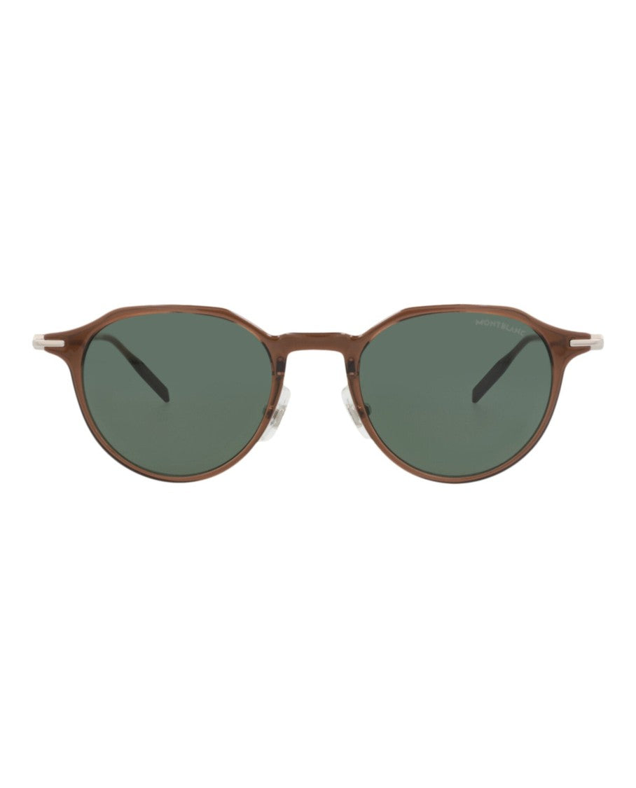 Montblanc Round-Frame Injection Sunglasses
