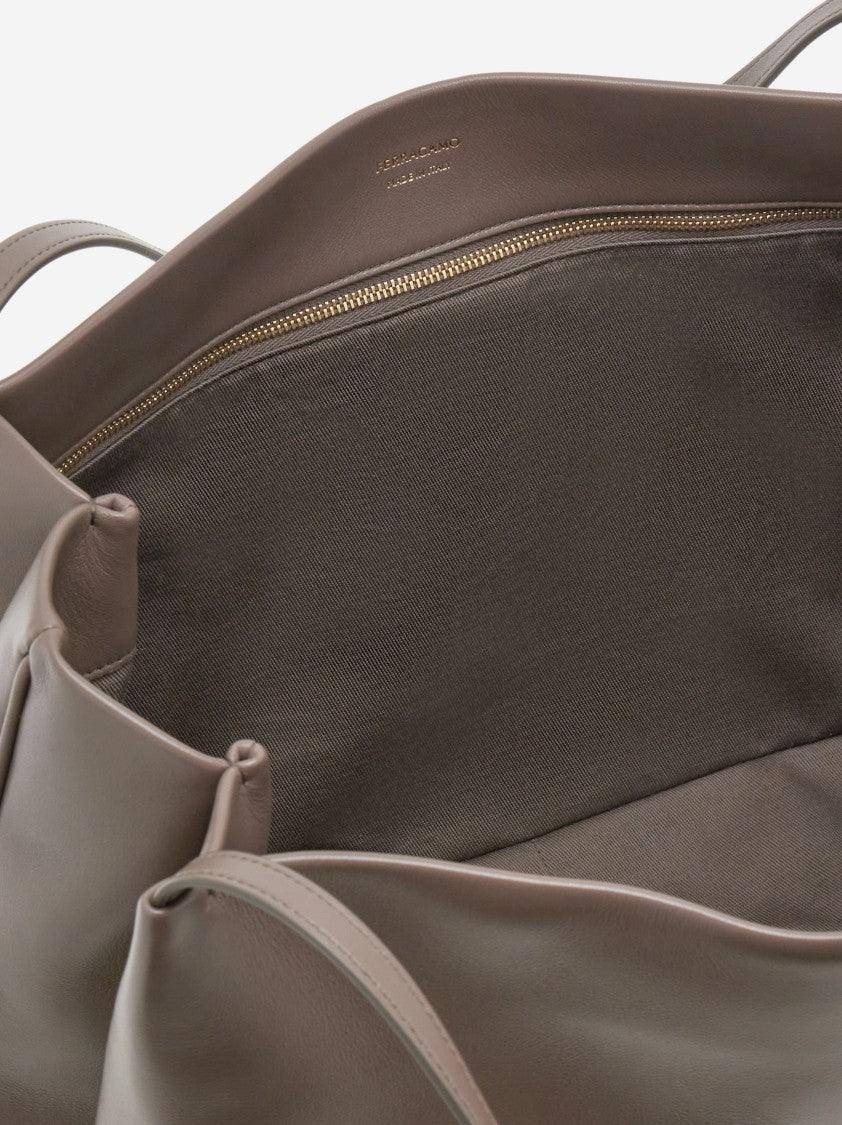 Salvatore Ferragamo Leather Shoulder Bag