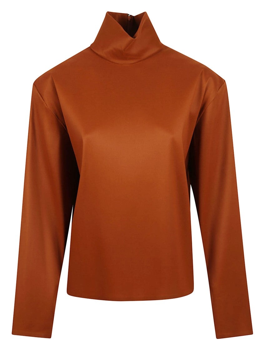 Saint Laurent Super Stretch Organza Sweater