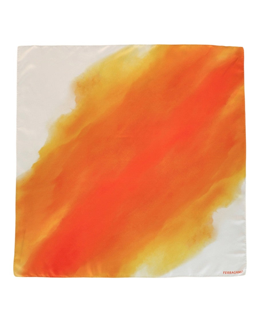 Ferragamo Gradient Tie-Dye Silk Bandeau