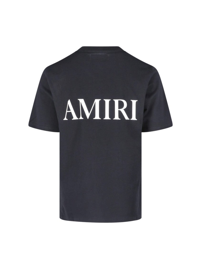 Amiri Black Ma Core Logo Cotton T-Shirt