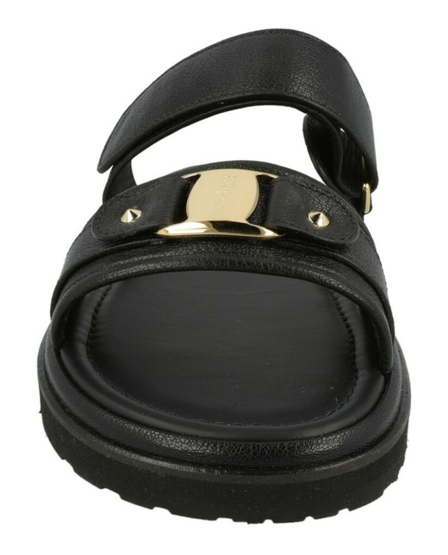 Ferragamo Kamy Leather Sandals