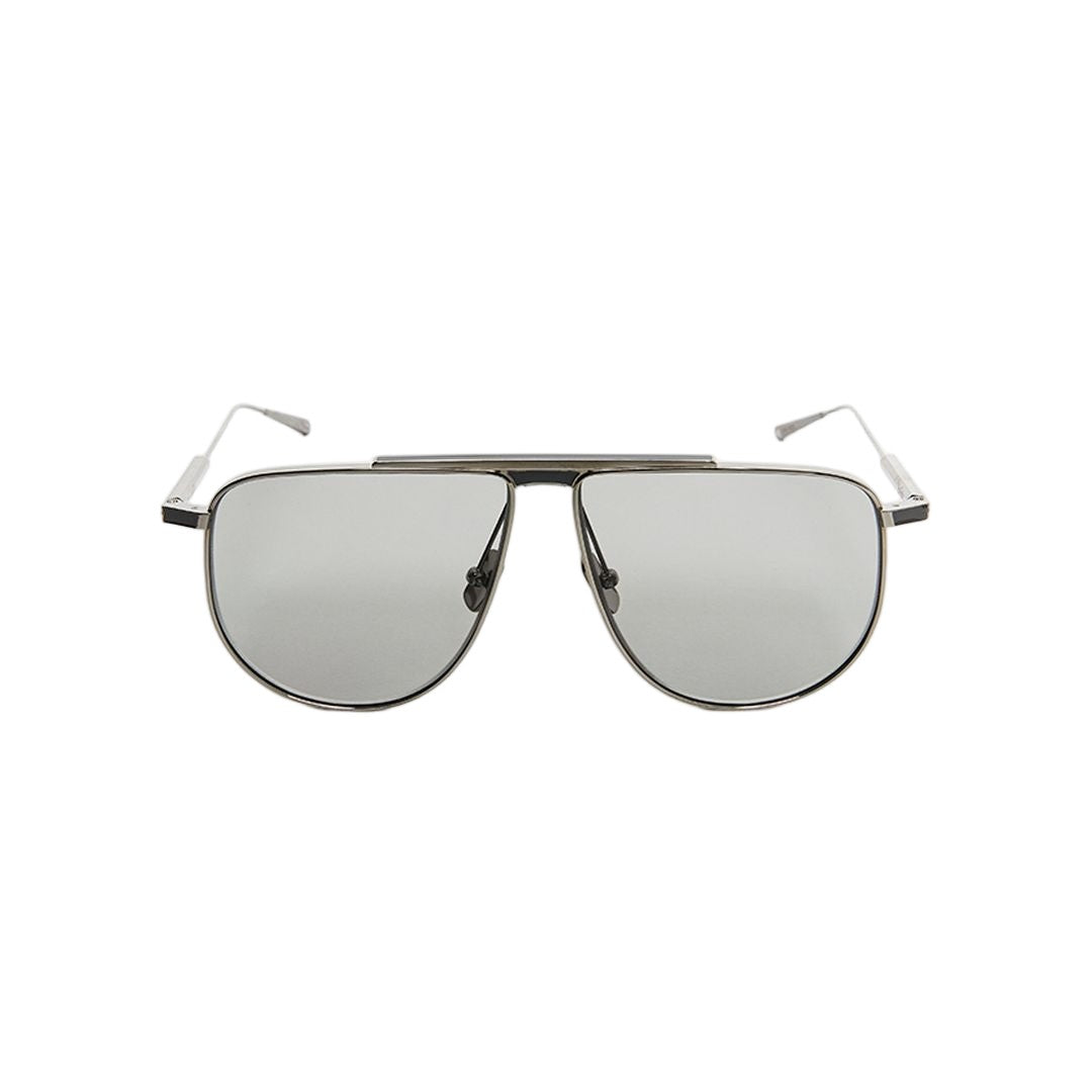 Sauvage Pilot Silver Svm-001B-T Aviator Sunglasses With Reflective Lenses