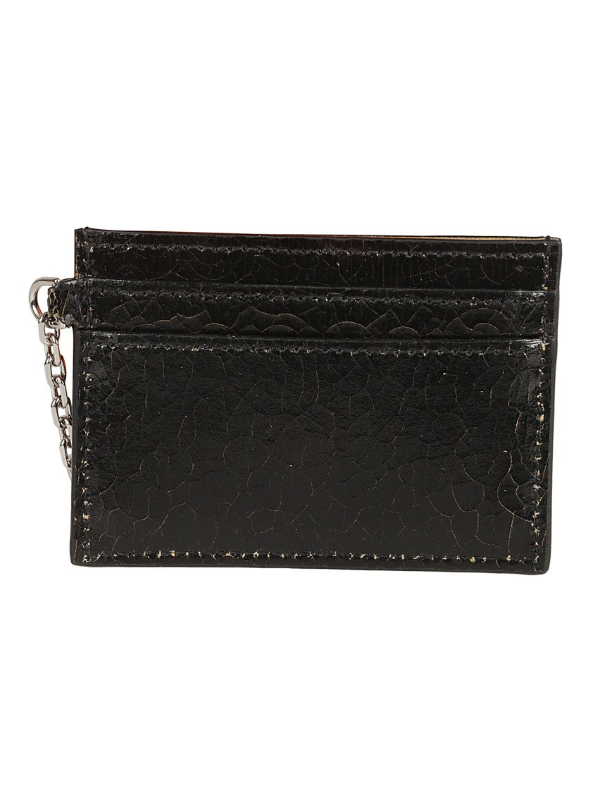 Alexander Mcqueen Textured Calf Leather Wallet