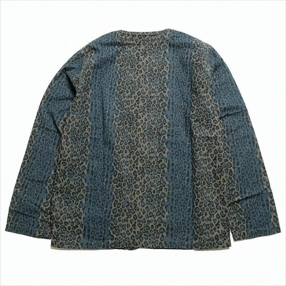 South2 West8 Grey Cotton Jacket With Striped