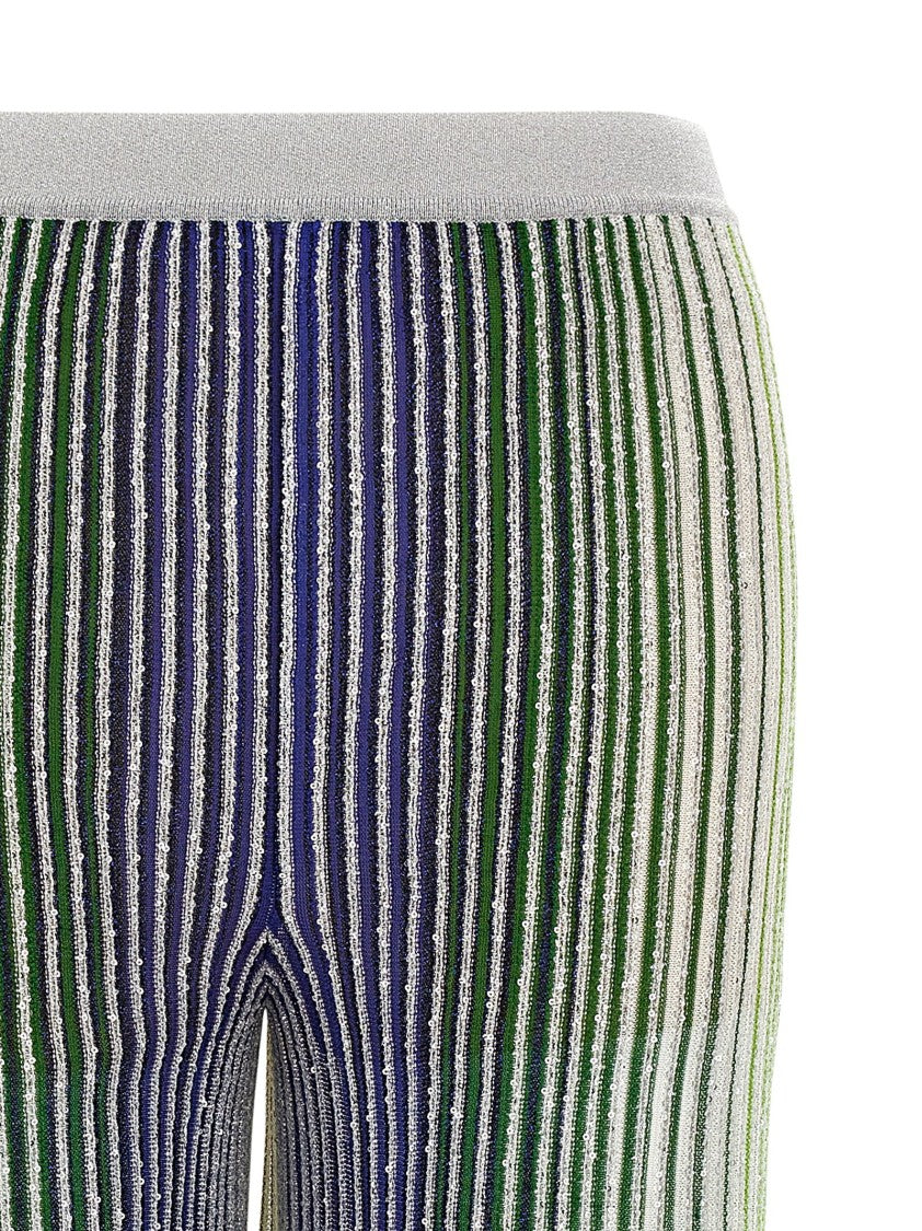 Missoni Palazzo Pants With Sequin And Lamé Accents