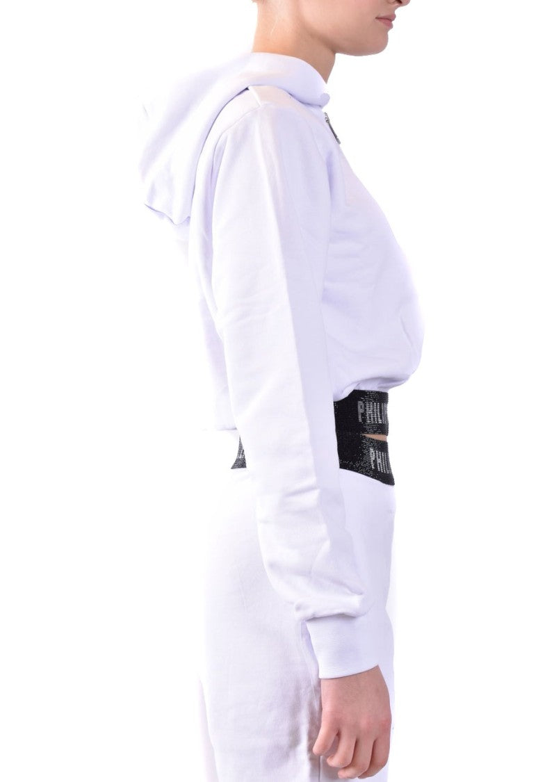 Philipp Plein White Cotton Jacket