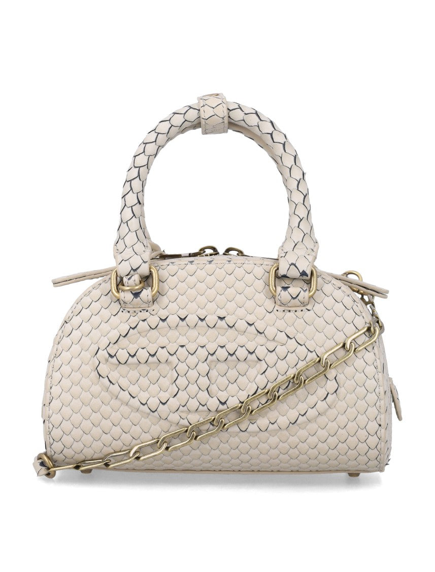 Diesel 1Dr Dome Taipan Snake Embossed Crossbody