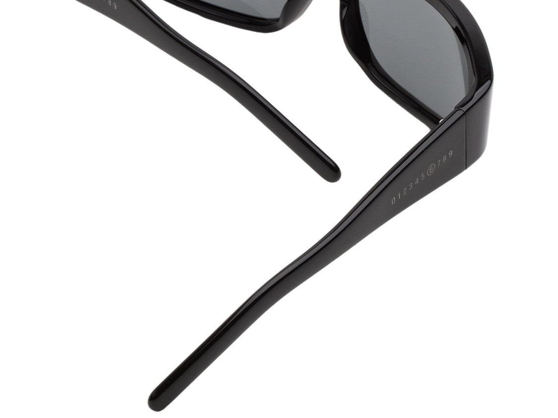 Retrosuperfuture Lunettes 1 Glossy Acetate Oversized Rectangular Sunglasses