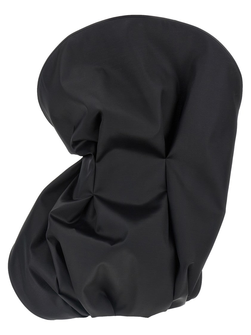 Magda Butrym Mini Dress With Sculptural Off-The-Shoulder Design