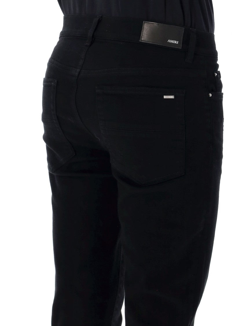 Amiri Skinny Fit Black Denim Jeans