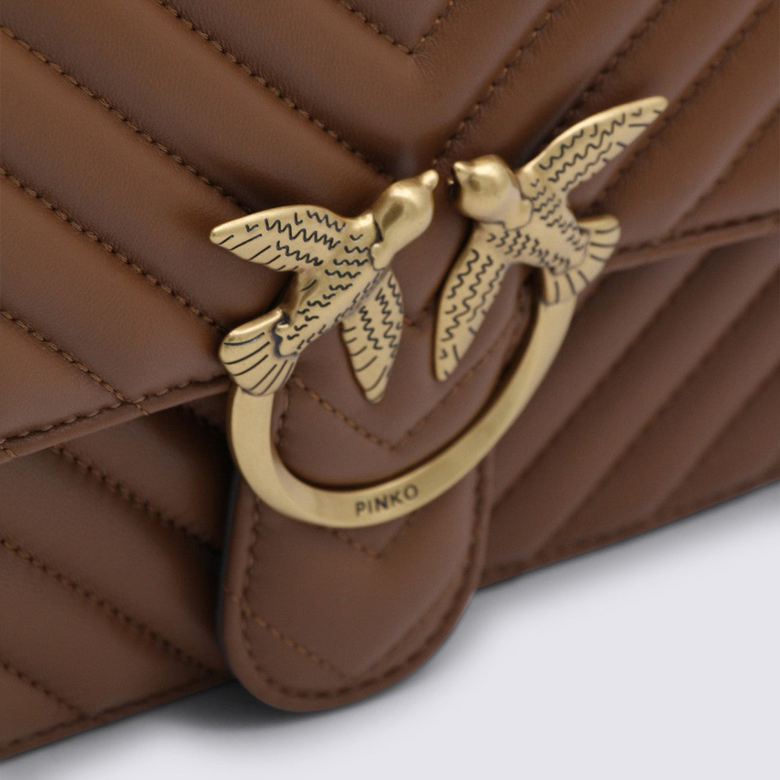 Pinko Quilted Rectangular Handbag