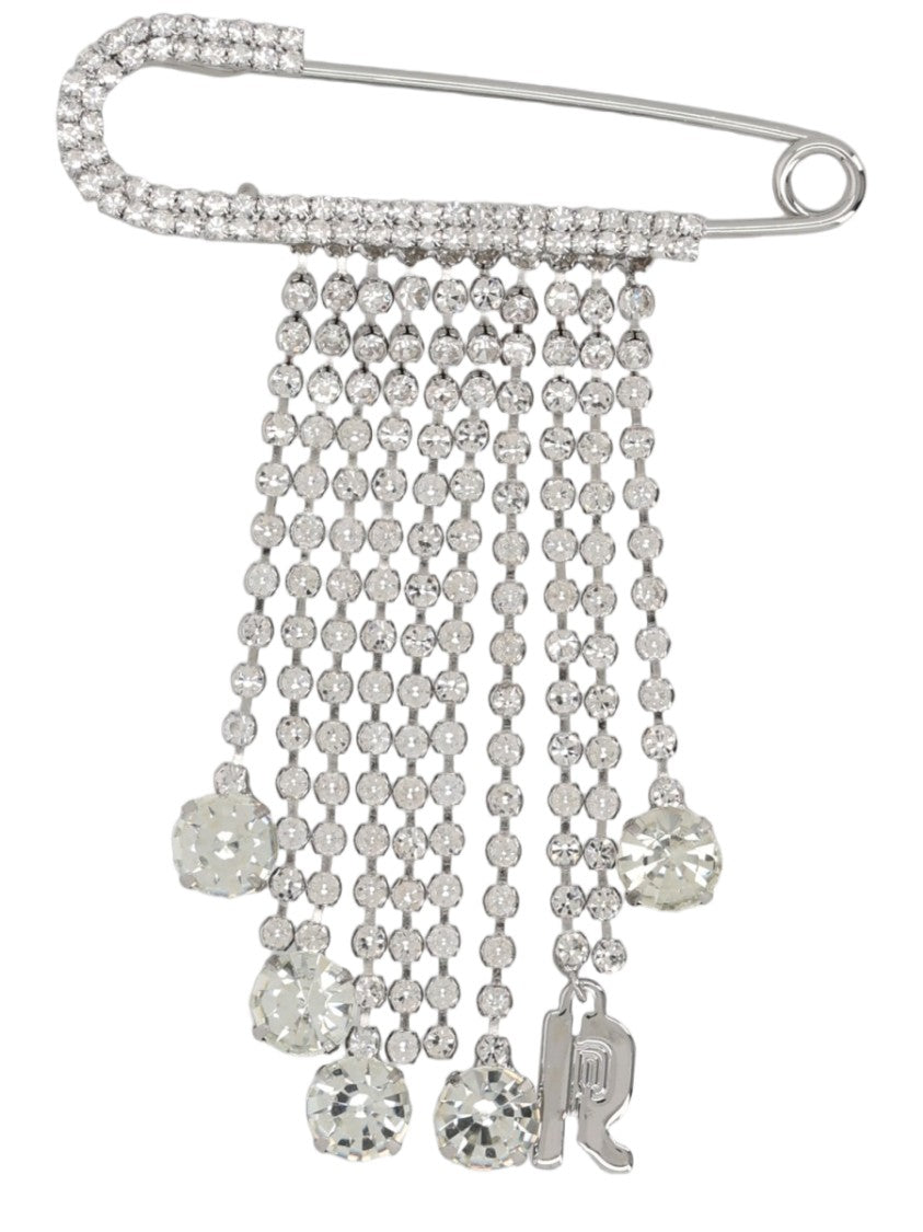 Rabanne Multicolour Dazzling Crystal Accent Chain Bracelet