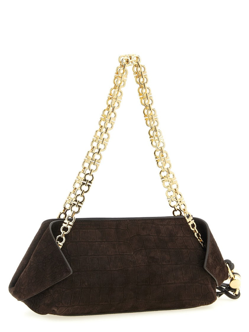 Ferragamo ' (S)' Shoulder Bag