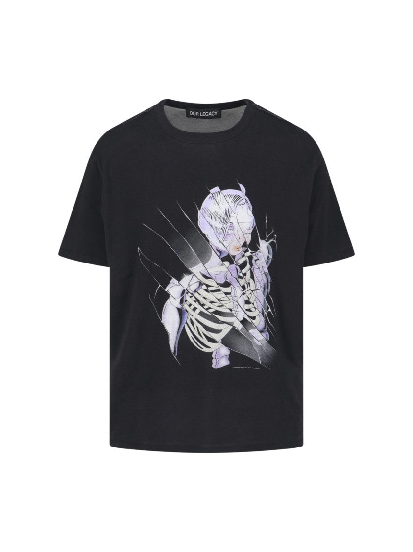 Our Legacy "New Box" T-Shirt – Multicolor