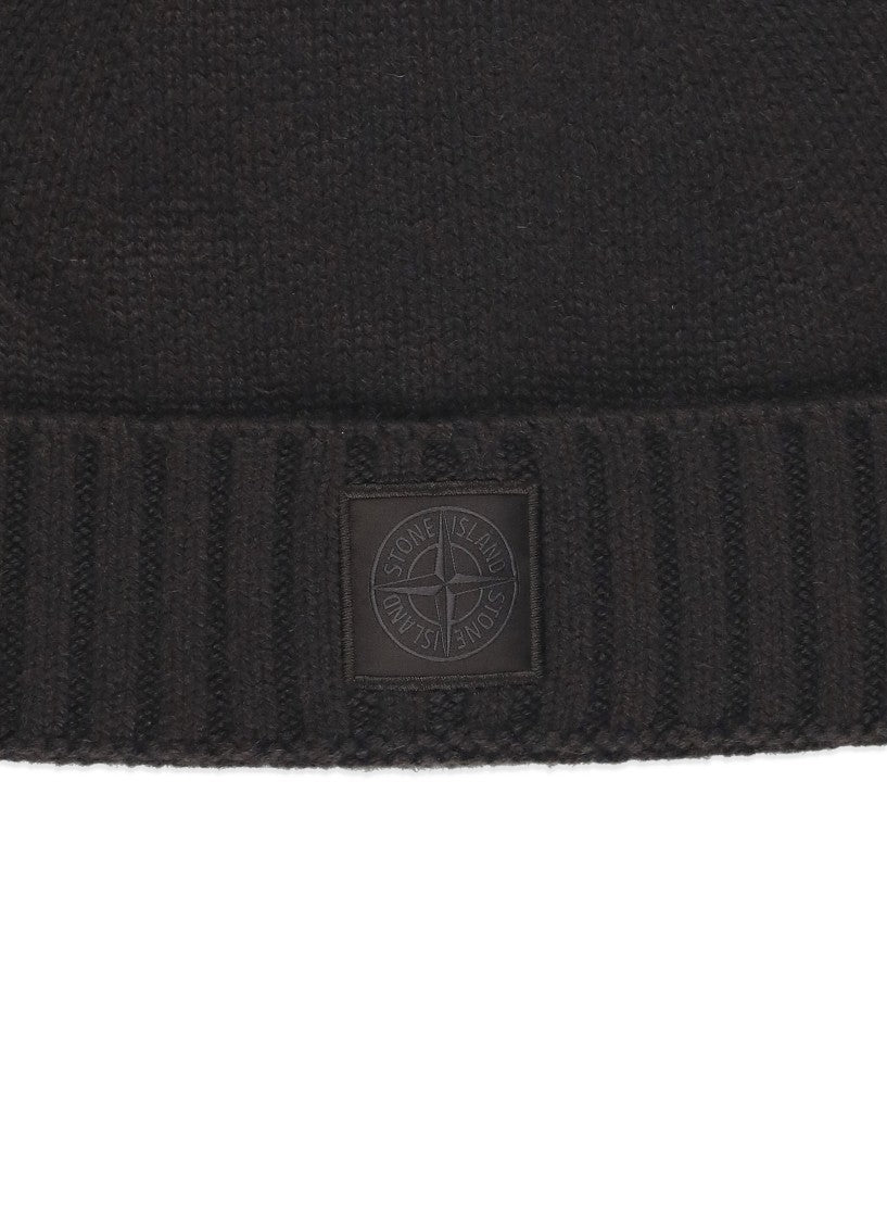 Stone Island Cashmere Beanie Hat