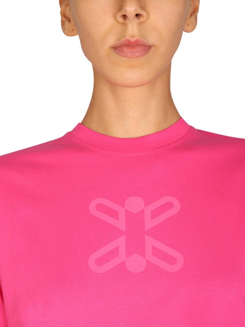 Mcq Subtle Logo T-Shirt With Round Neckline