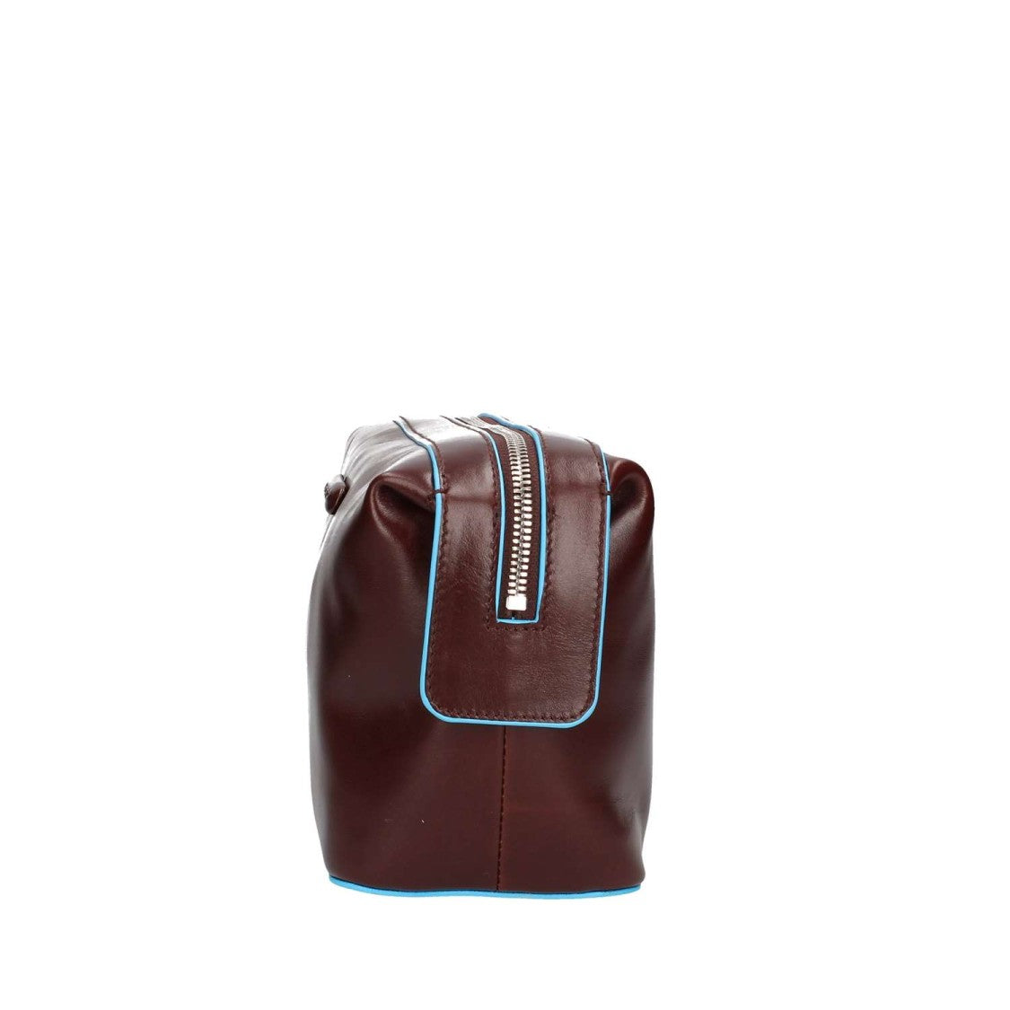 Piquadro Dark Brown Square Line Beauty Case
