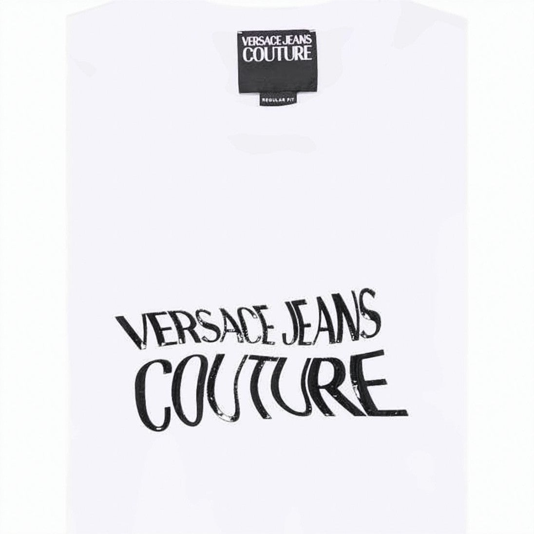 Versace Short-Sleeve T-Shirt With Bold Graphic Statement