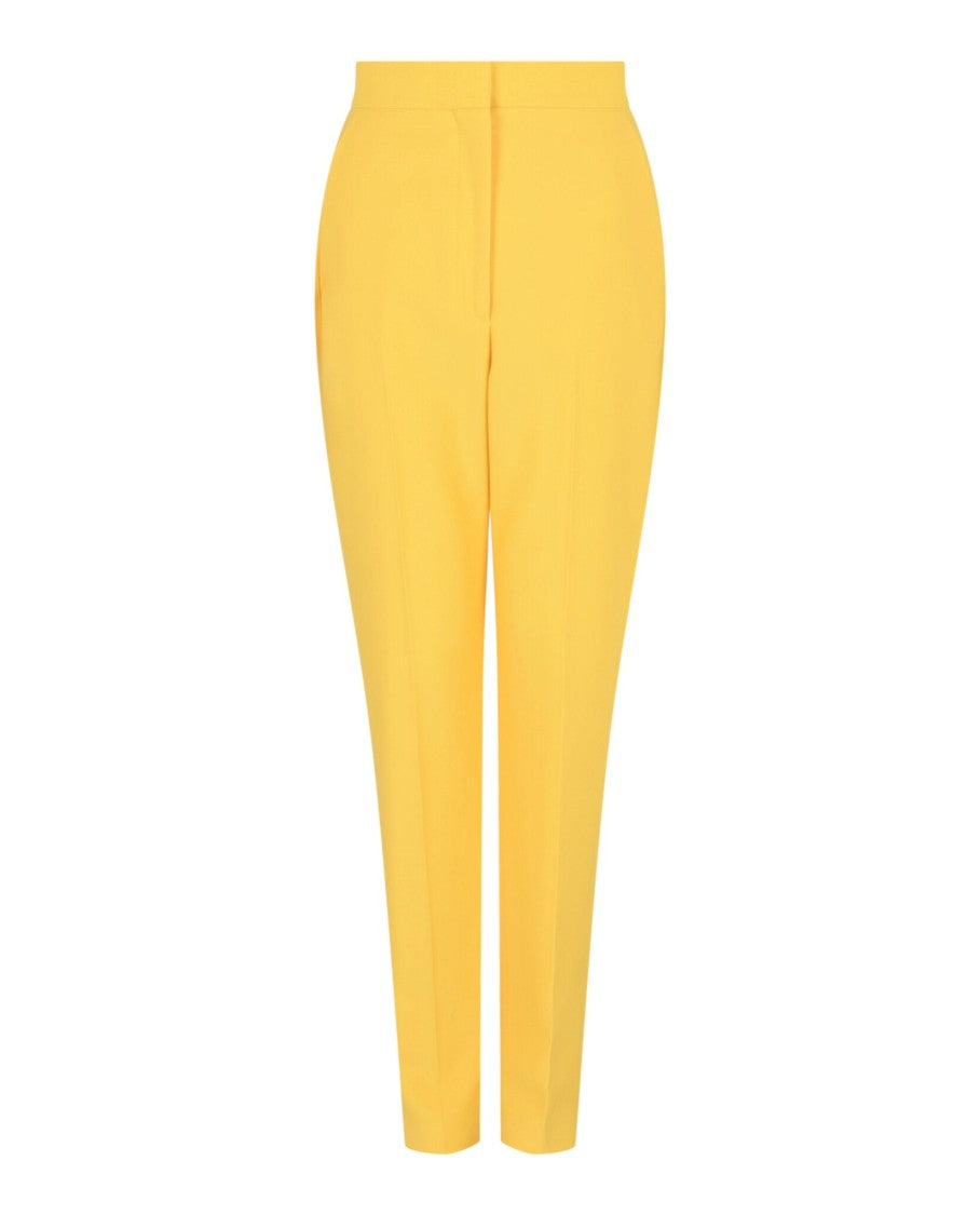 Alexander Mcqueen High-Waist Cigarette Trousers
