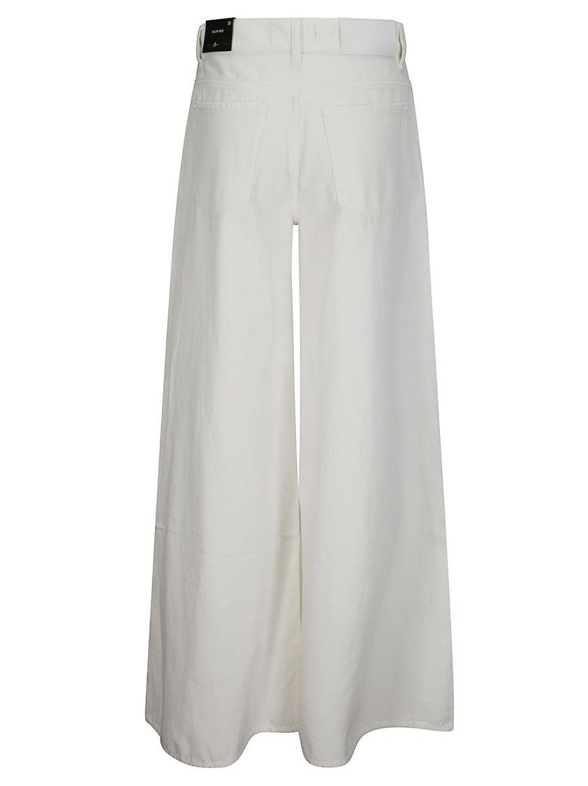 7 For All Mankind Willow Wide Linen Ostuni Palazzo Jeans