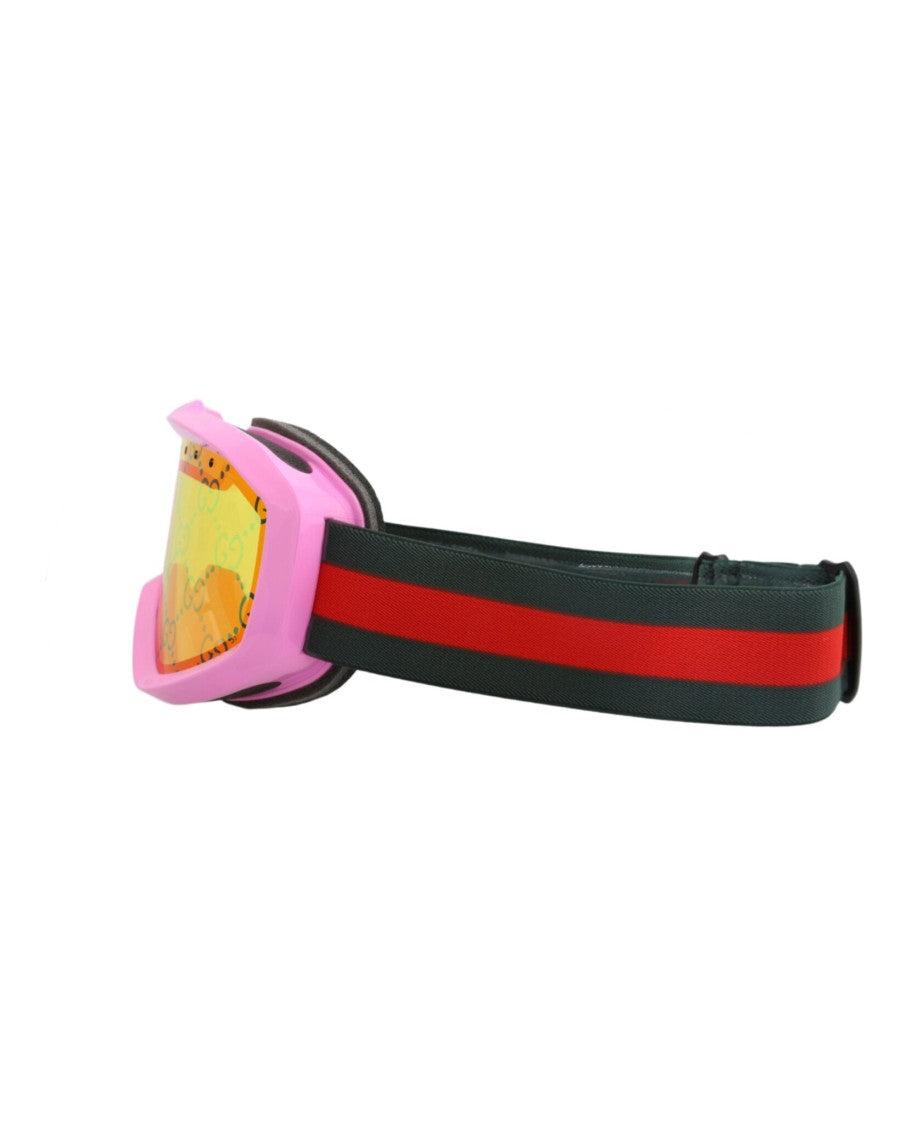 Gucci Shield-Frame Injection Sunglasses