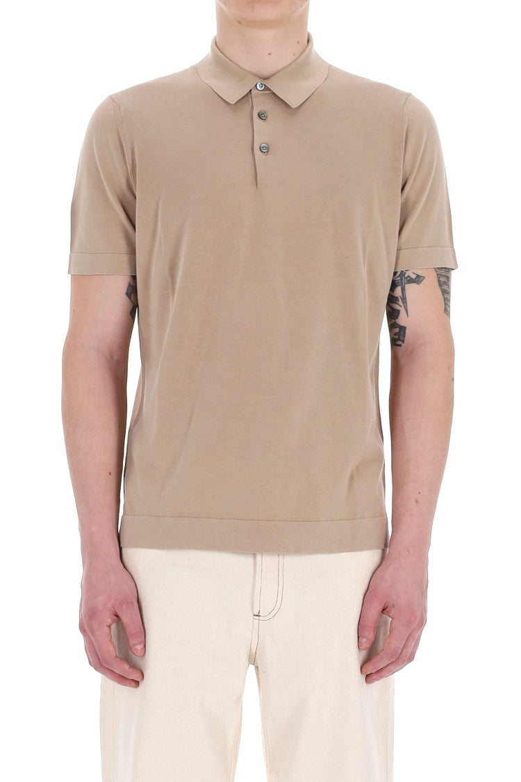 Drumohr Frosted Superlight Cotton Polo
