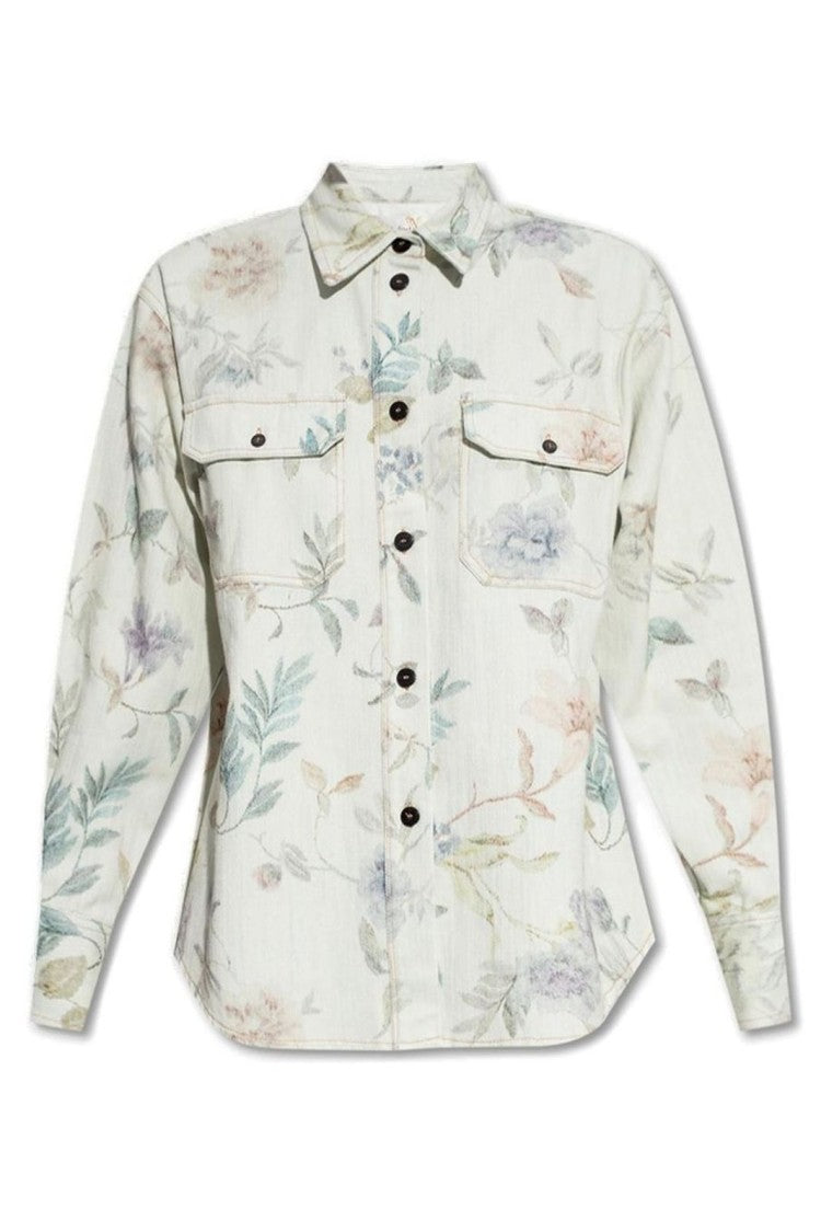 Forte Forte Kiss From A Rose Denim Shirt
