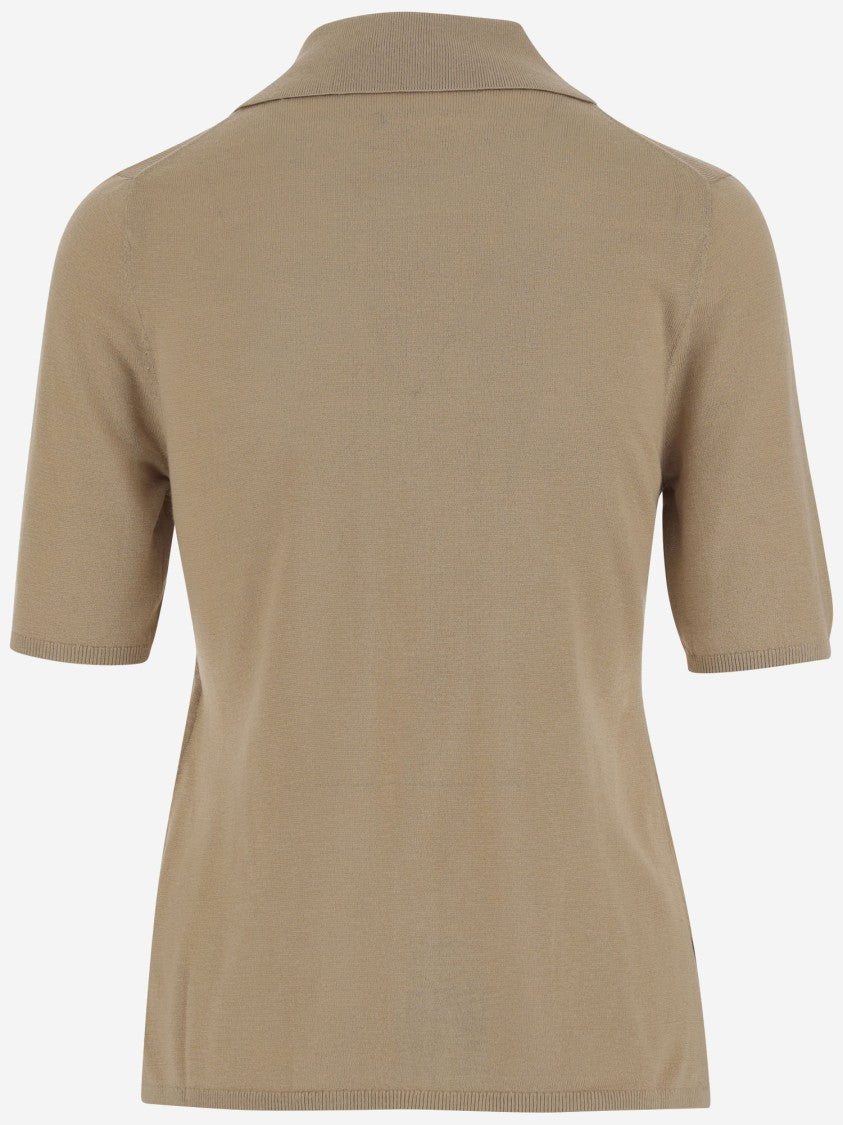 By Malene Birger Wool Blend Dicot Shirt