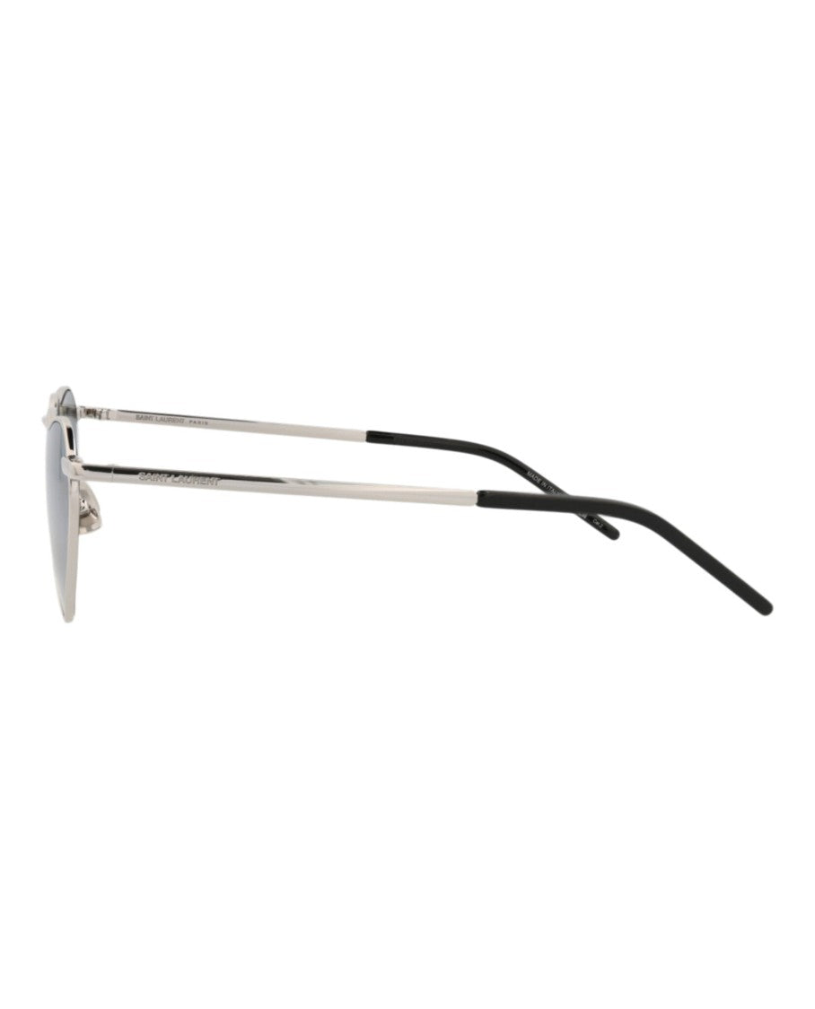 Saint Laurent Cat Eye-Frame Metal Sunglasses
