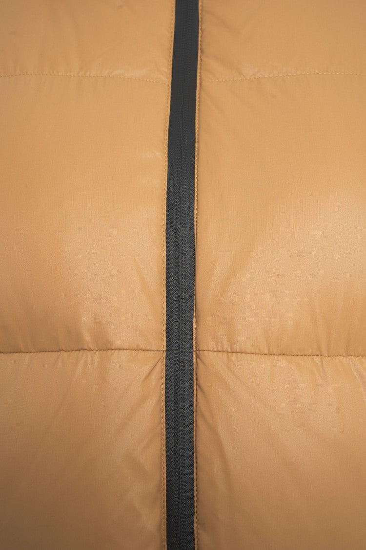 Peuterey Long Puffer Jacket With Protective Hood