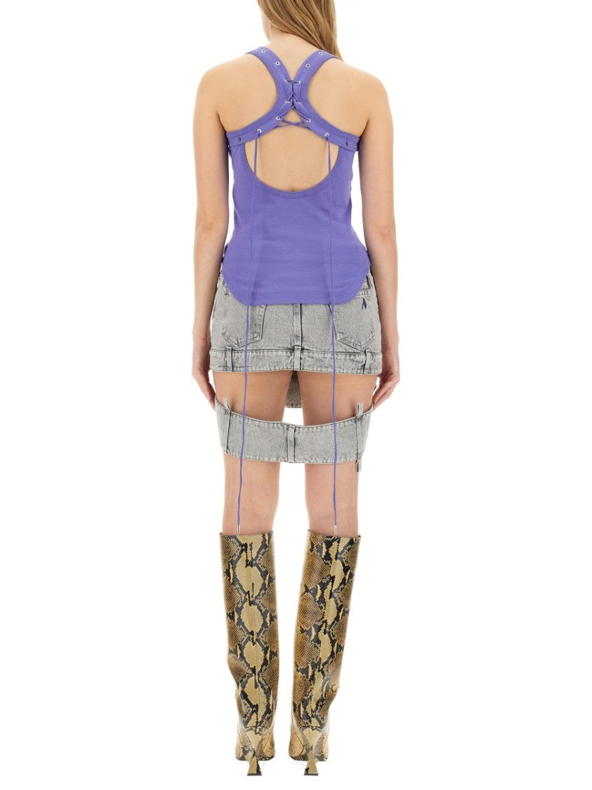 The Attico Tops With Logo