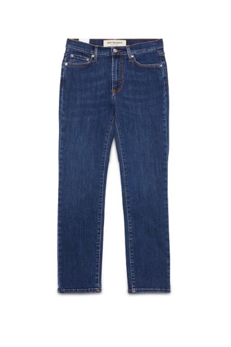Roy Rogers Slim-Fit Blue Trousers Five-Pocket Design