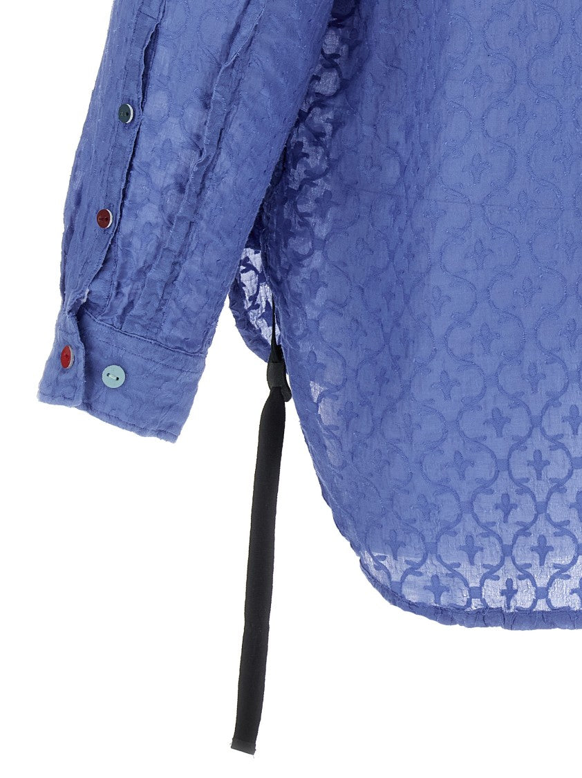 Undercover Textured Jacquard Embroidery Shirts