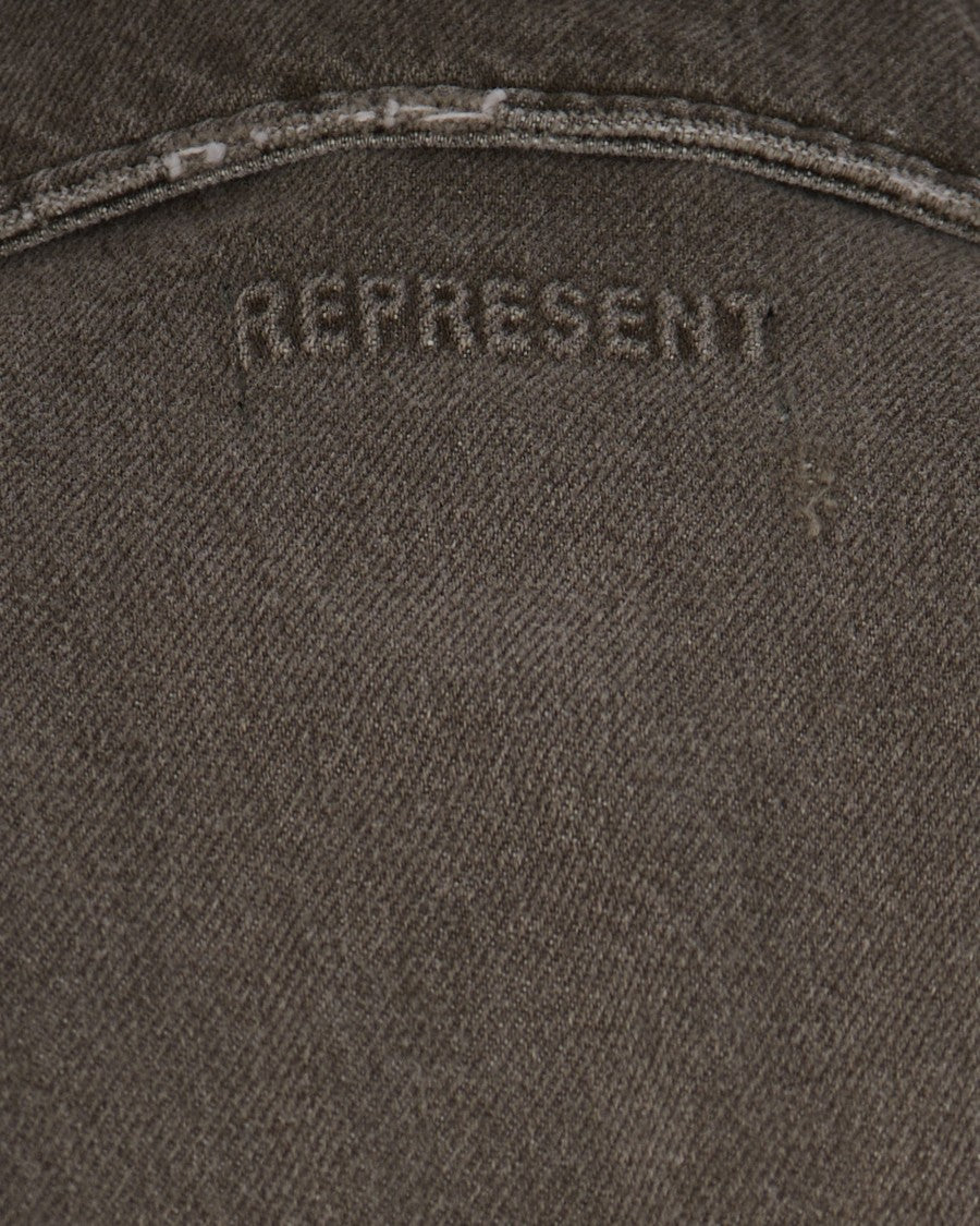 Represent Washed Cotton Denim Jacket