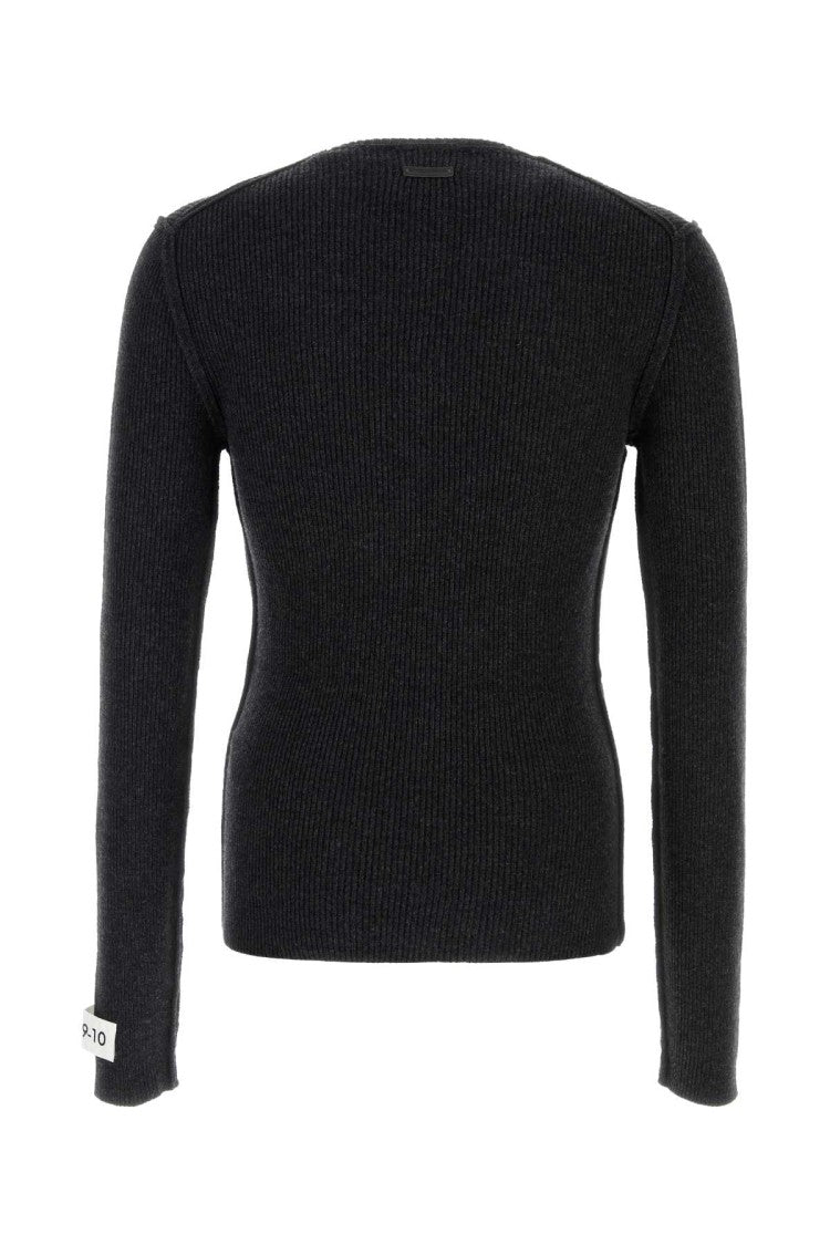 Dolce & Gabbana Slate Wool Blend Sweater