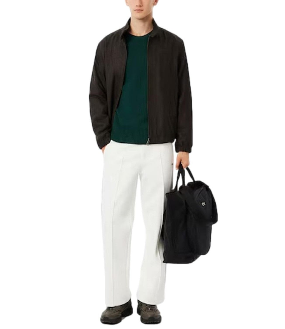 Lacoste Carded Wool Crew Neck Sweater