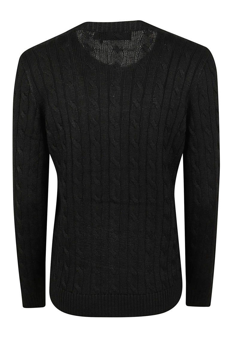 Lauren Cable-Knit Cotton-Viscose Cardigan