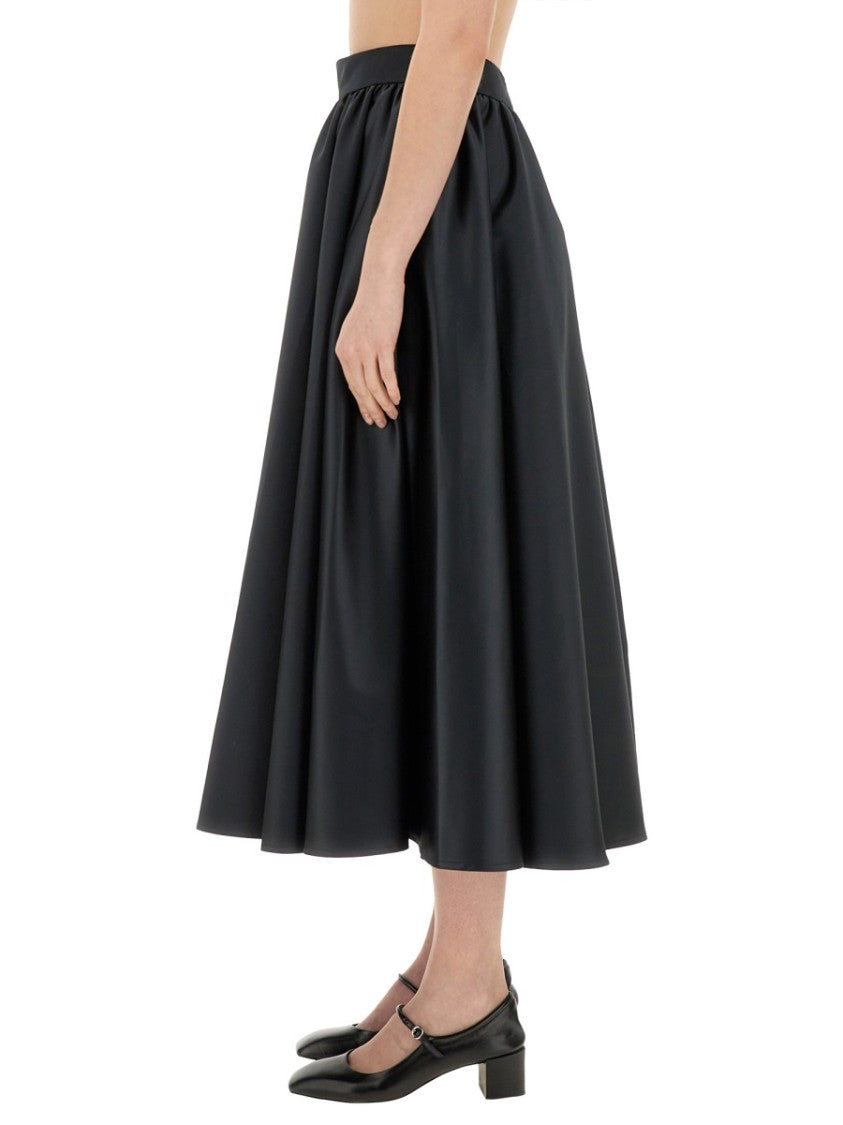 Patou Midi Polyester Skirt